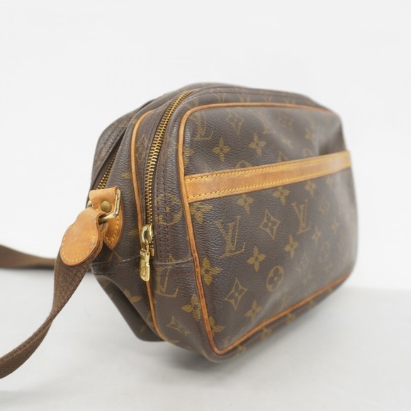 Louis Vuitton Shoulder Brown Monogram Bag PM Reporter - Picture 1 of 9